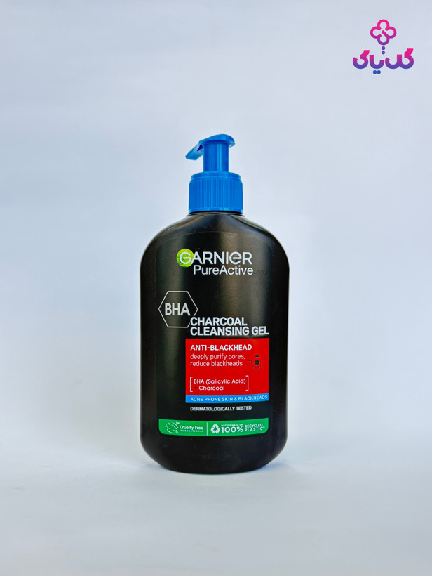 خرید ژل شستشوی زغال گارنیر Pure Active BHA ضدجوش و ضدجوش سرسیاه با بهترین قیمت و ضمانت اصالت